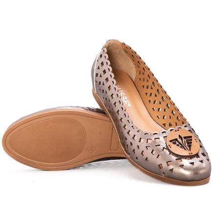 Gusse Odette Kadın Hakiki Deri Casual Babet 103