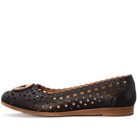 Gusse Odette Kadın Hakiki Deri Casual Babet 103