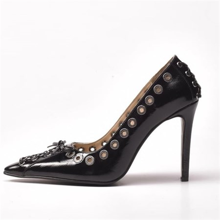 Gusse Origin Kadın Hakiki Rugan Deri Stiletto 25-3