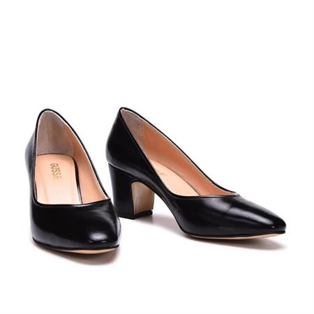 Gusse Renata Kadın Hakiki Rugan  Deri Stiletto K1582-3