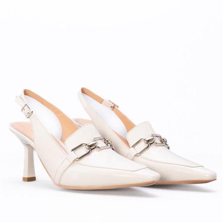 Gusse Rewaba Kadın Hakiki Rugan Deri Stiletto K1572