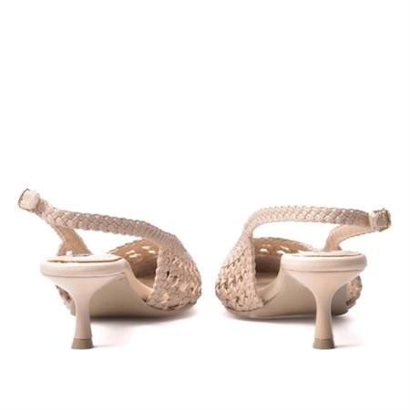 Gusse Sakura Kadın Örgü Abiye Sandalet 265-5