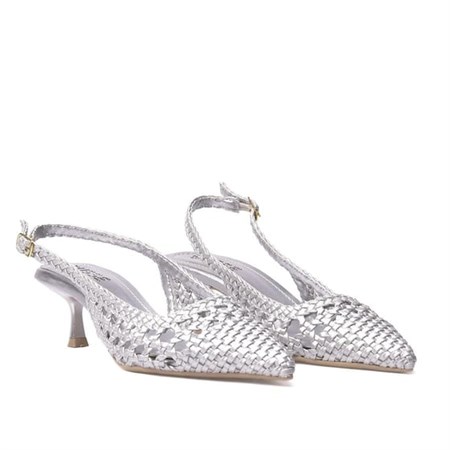 Gusse Sakura Kadın Örgü Abiye Sandalet 265-5