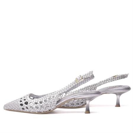 Gusse Sakura Kadın Örgü Abiye Sandalet 265-5