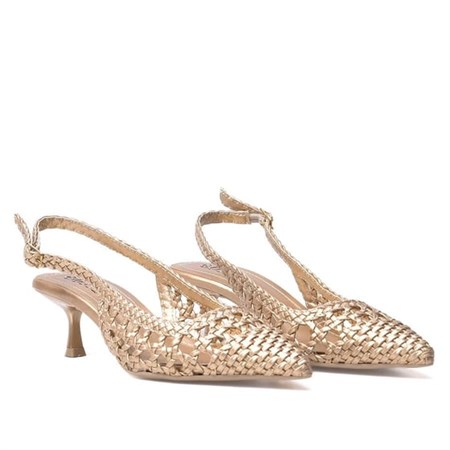 Gusse Sakura Kadın Örgü Abiye Sandalet 265-5