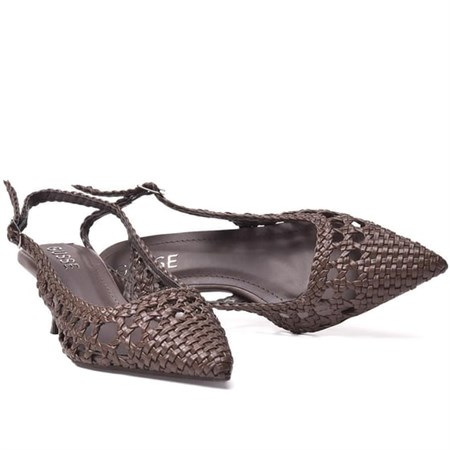 Gusse Sakura Kadın Örgü Abiye Sandalet 265-5