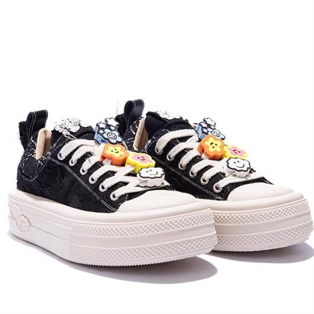 Gusse Scootland Kadın Emoji Taşlı Spor Sneaker Ayakkabı 19000-4