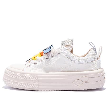 Gusse Scootland Kadın Emoji Taşlı Spor Sneaker Ayakkabı 19000-4