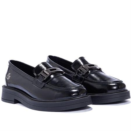 Gusse Selven Kadın Hakiki Rugan Deri Loafer Ayakkabı 2121G