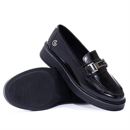 Gusse Selven Kadın Hakiki Rugan Deri Loafer Ayakkabı 2121G