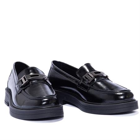 Gusse Selven Kadın Hakiki Rugan Deri Loafer Ayakkabı 2121G