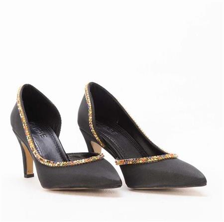 GUSSE SHARON KADIN SATEN STILETTO AYAKKABI 1328