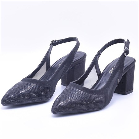 Gusse Surrina Kadın Simli Abiye Sandalet 7025-5