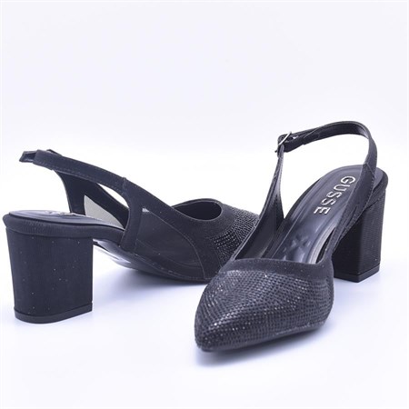 Gusse Surrina Kadın Simli Abiye Sandalet 7025-5