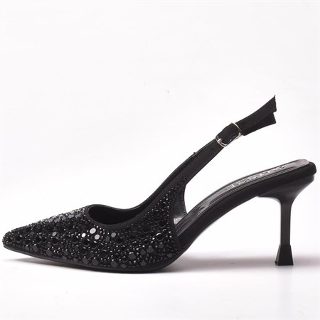 Gusse Sutton Kadın Abiye Taşlı Sandalet-008