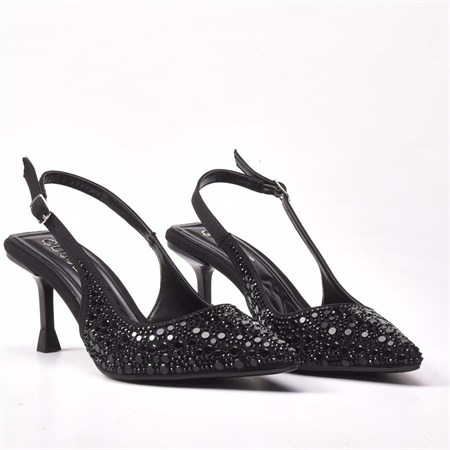 Gusse Sutton Kadın Abiye Taşlı Sandalet-008