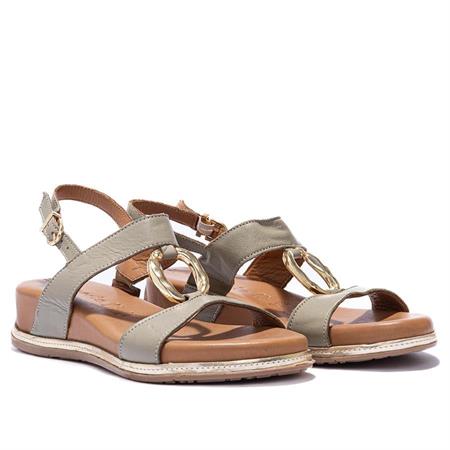 Gusse Tamaris Moriel  Kadın Hakiki Deri Sandalet 28265