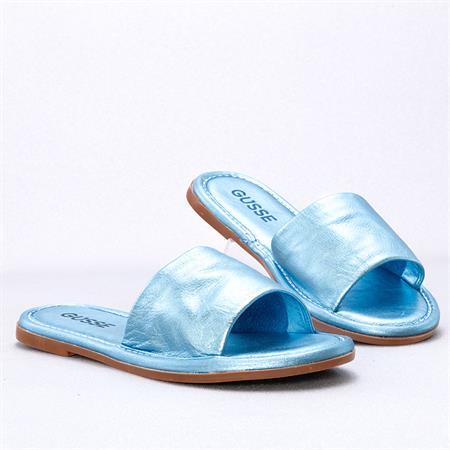 Gusse Tammy Kadın Hakiki Deri Memory Foam Terlik 242305-P