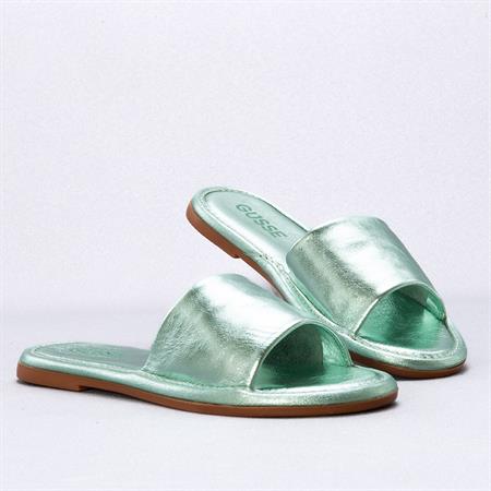 Gusse Tammy Kadın Hakiki Deri Memory Foam Terlik 242305-P