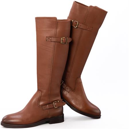 Gusse Tanja Kadın Hakiki Deri Binici Çizme 03407
