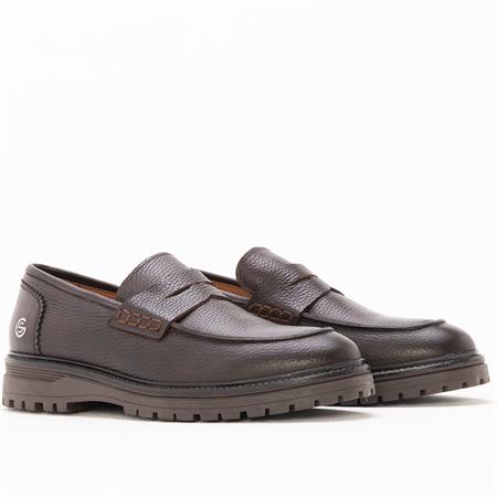 Gusse Till Erkek Hakiki Deri Günlük Ayakkabı 247203