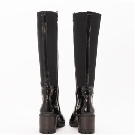 Gusse Verena Kadın Hakiki Rugan Deri Çizme 241244