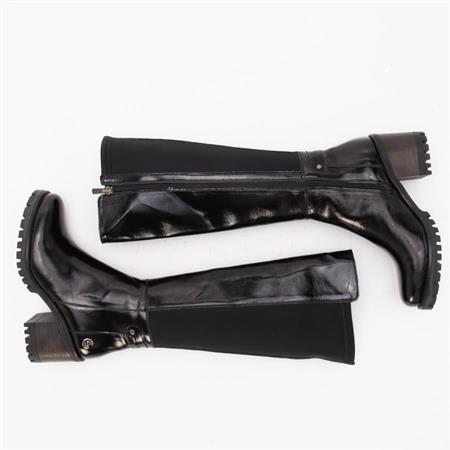 Gusse Verena Kadın Hakiki Rugan Deri Çizme 241244