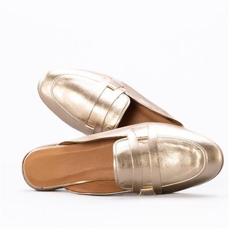 Gusse Yordanka Kadın Hakiki Deri Memory Foam Terlik 23121