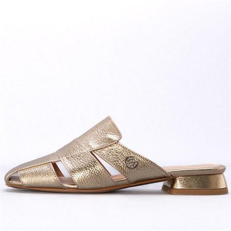 Gusse Yulia Kadın Hakiki Deri Abiye Terlik K1597