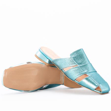 Gusse Yulia Kadın Hakiki Deri Abiye Terlik K1597