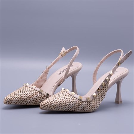 Gusse Zallori Kadın Hasır Stiletto 501-4