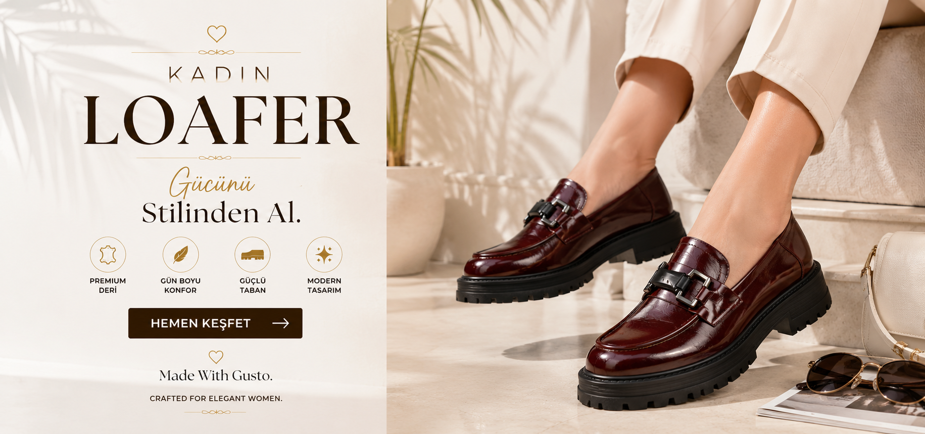 Kadın Loafer Ayakkabı