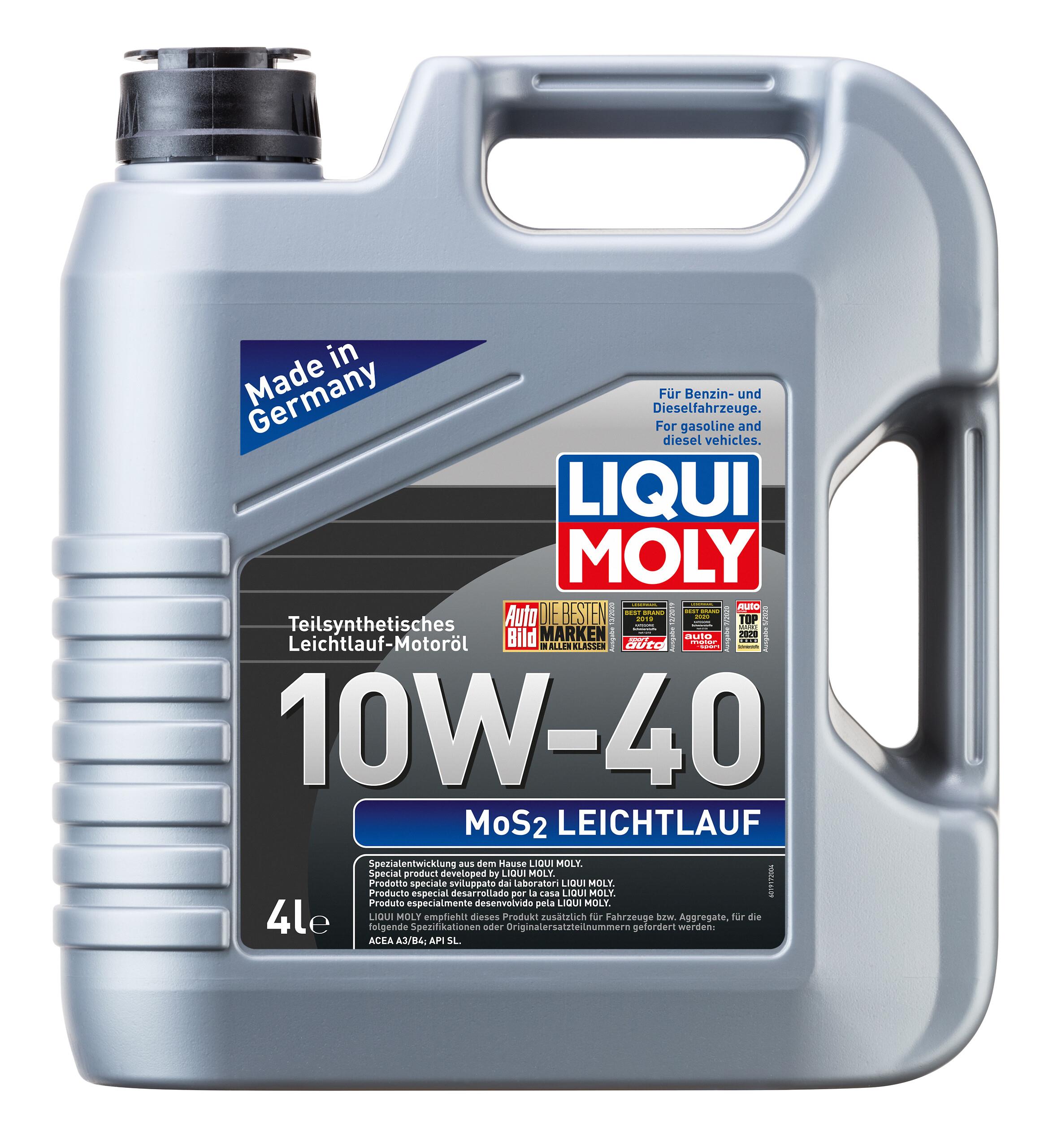 MOS2 LEICHTLAUF 10W-40 4L