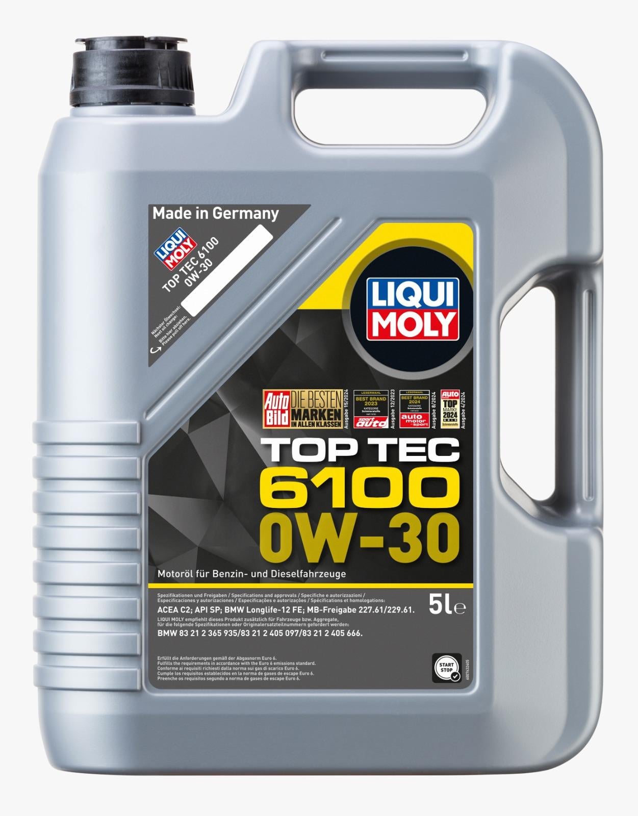 TOP TEC 6100 0W-30 MOTOR YAĞI 5 L