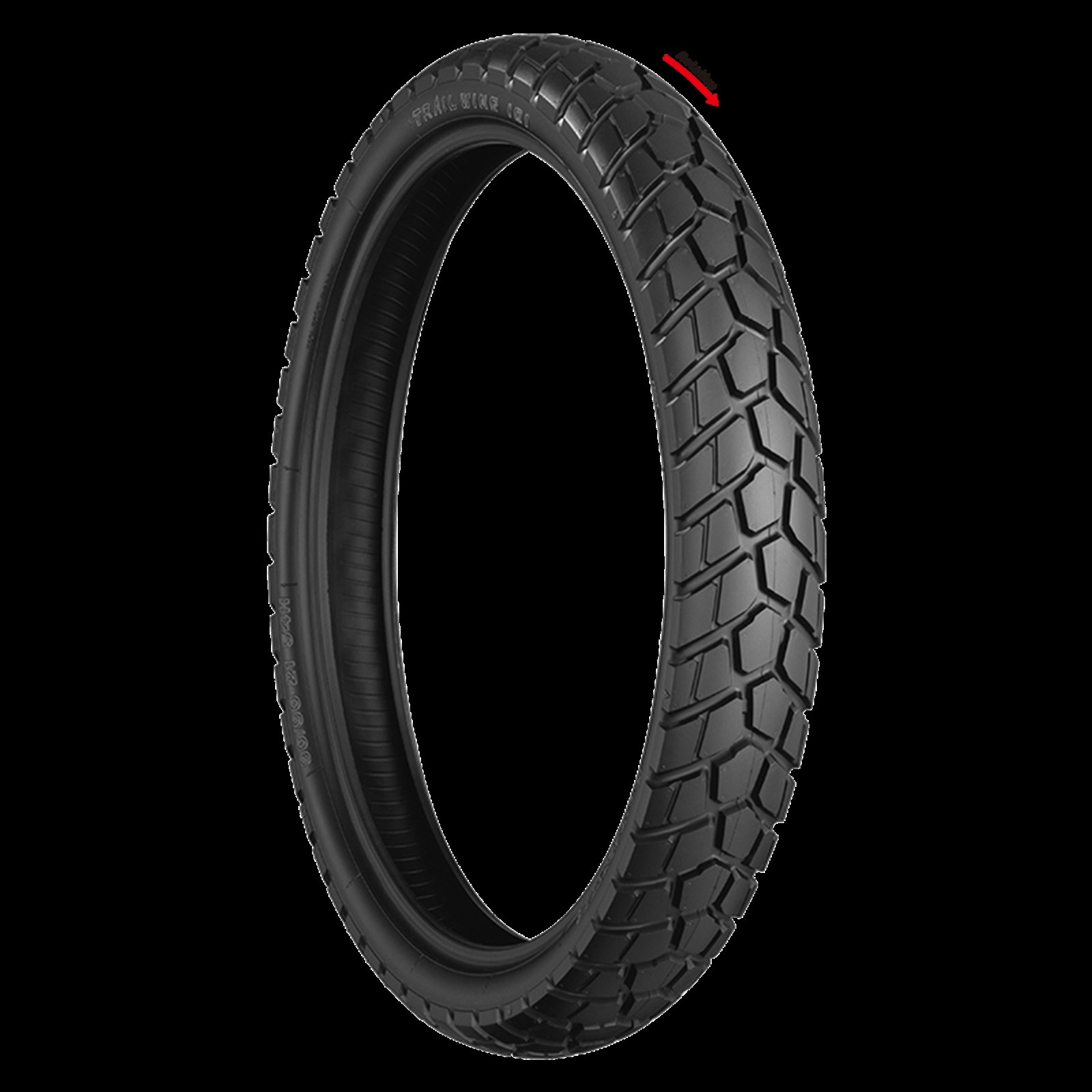 100/90-19 M/C 57H TT BRIDGESTONE TRAIL WING 101