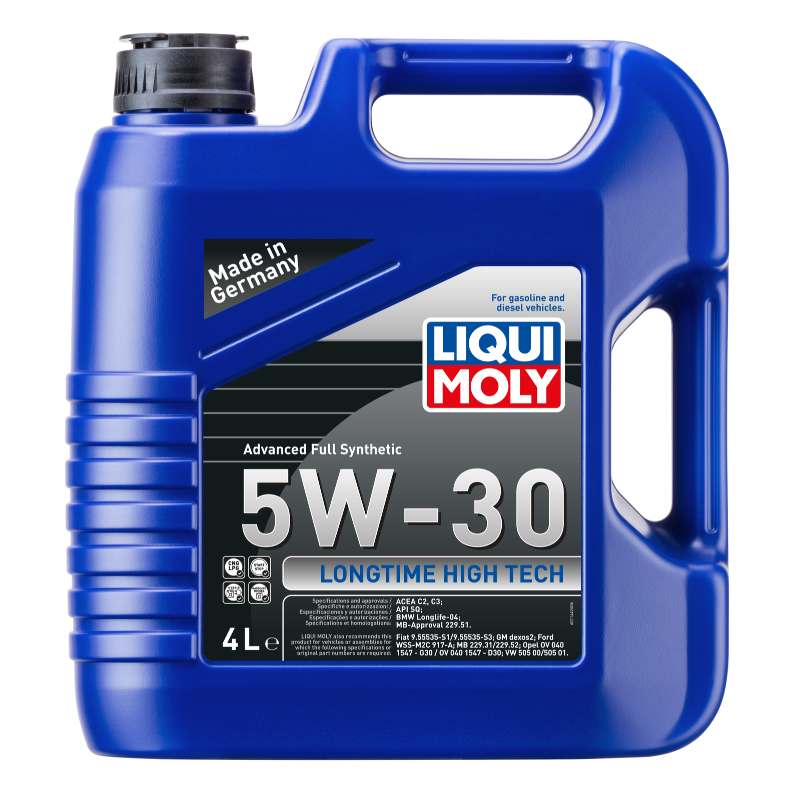 5W30 Motor Yağı DPF'li Sentetik Longtime High Tech 4 Litre