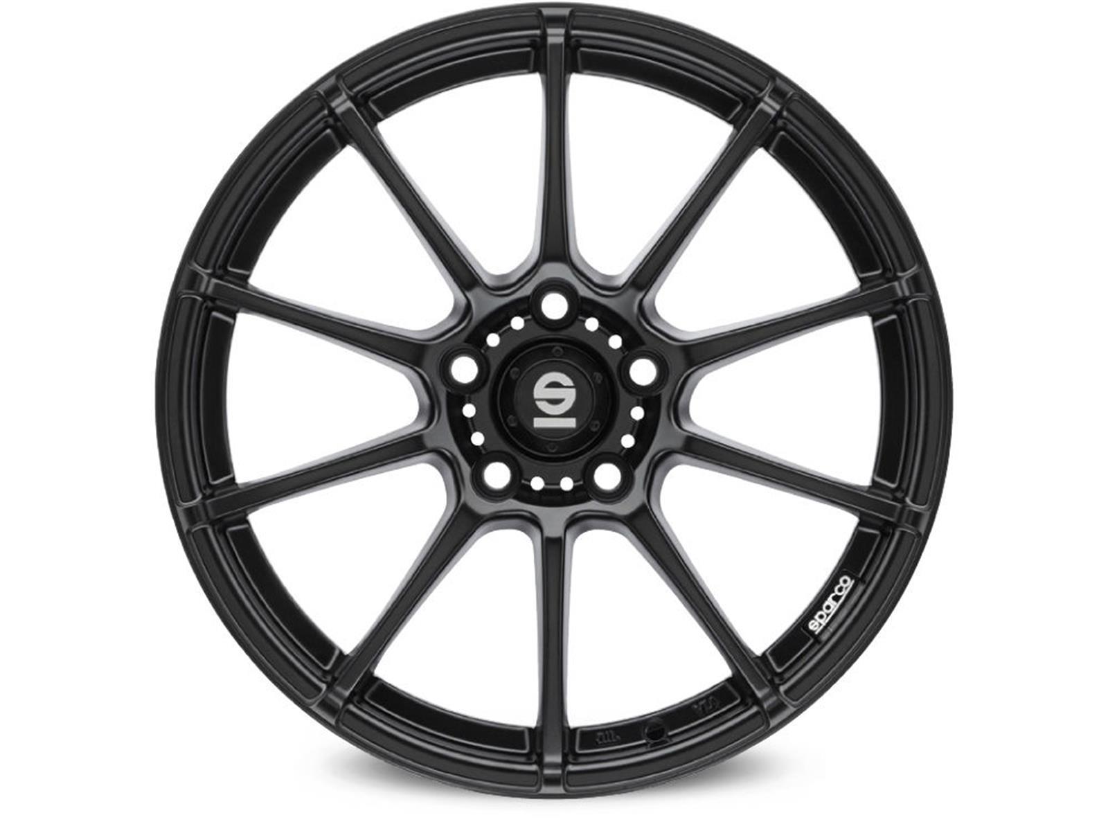 ASSETTO GARA 7X16 4X108 ET :42 MATT BLACK