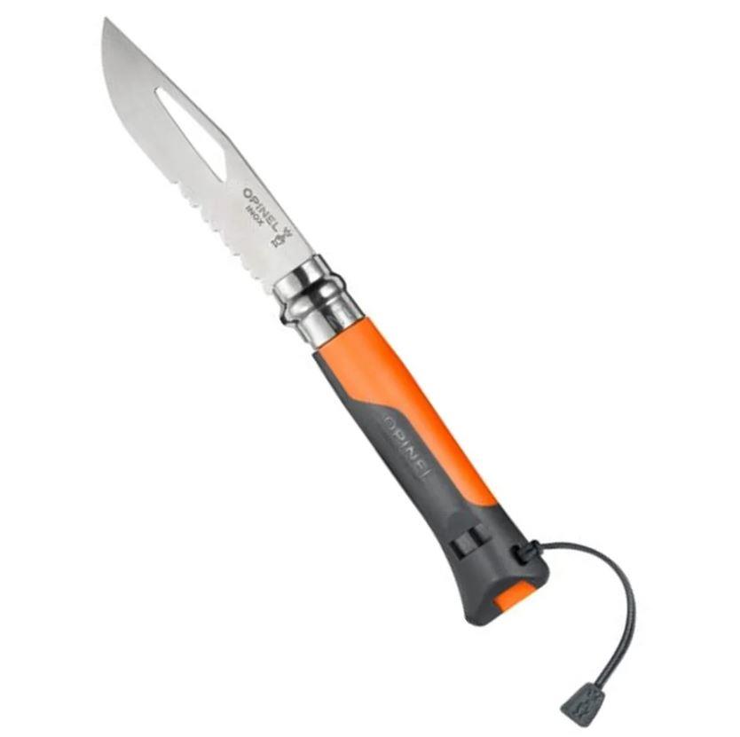 INOX 8 NO PASLANMAZ ÇELİK ÇAKI (TURUNCU)