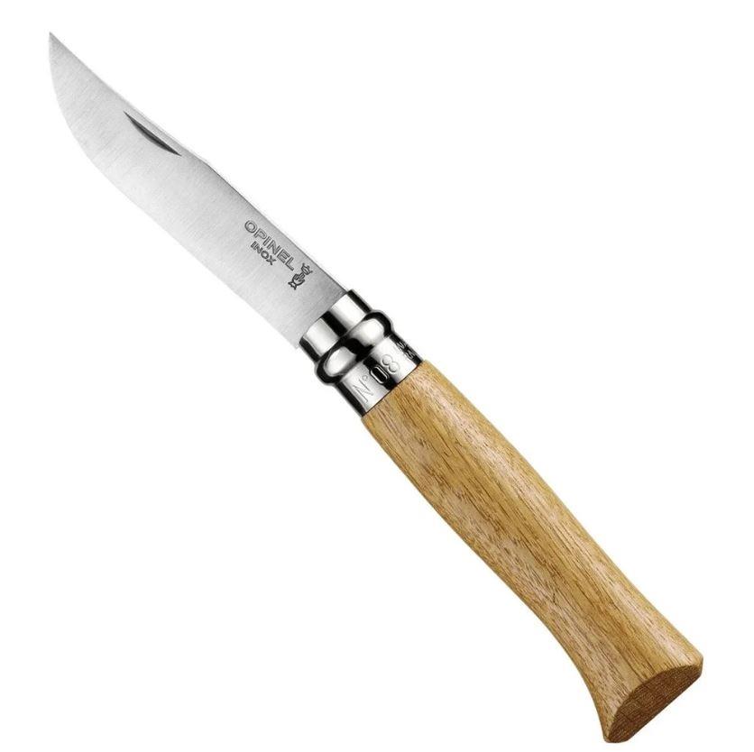 INOX NO 8 MEŞE SAPLI PASLANMAZ ÇELİK ÇAKI