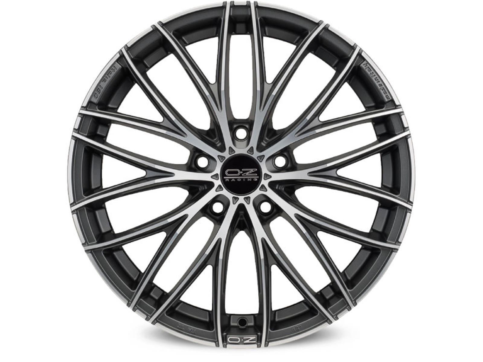 ITALIA 150 8x18 5x112 ET:35 MATT DARK GARPHITE