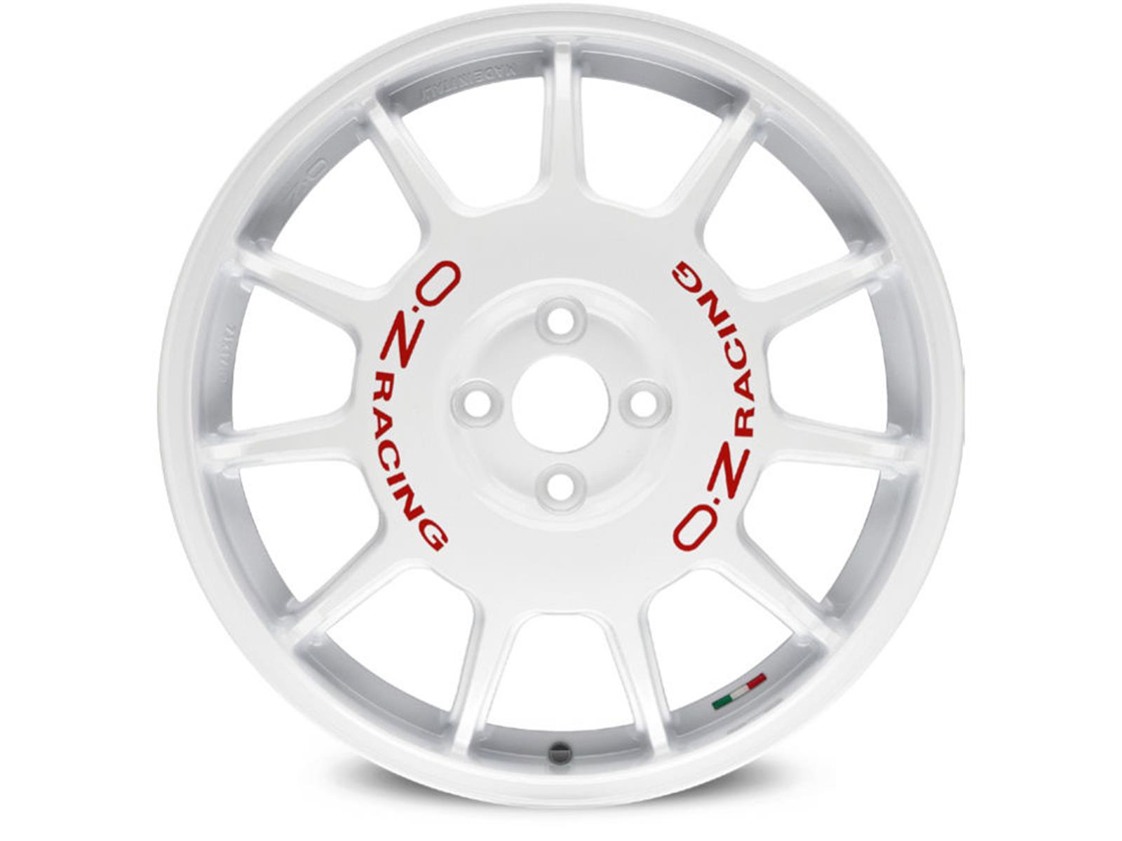 LEGGENDA   7X17 4X100 ET37 RACE WHITE RED LEFT
