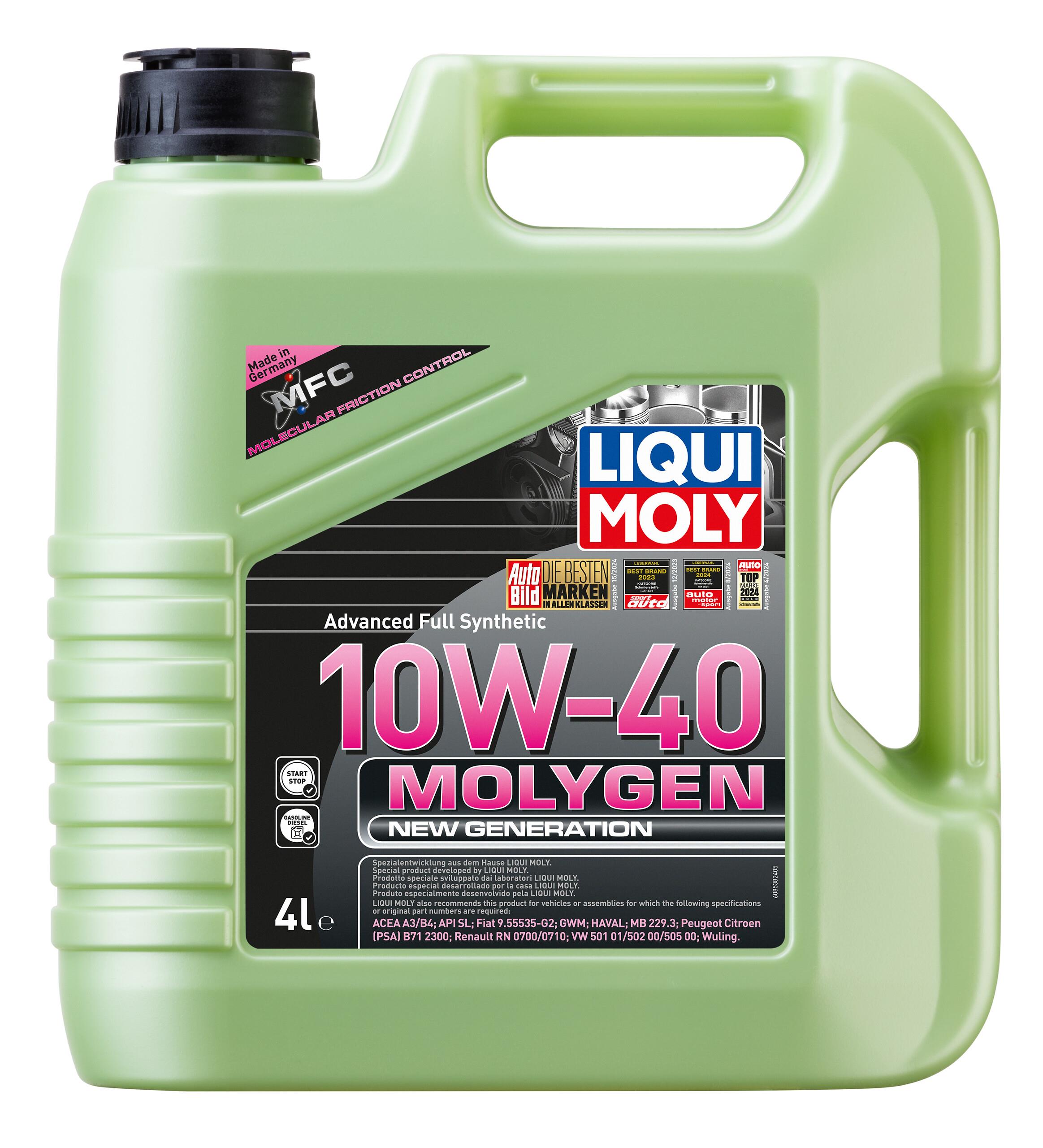 MOLYGEN NEW GENERATION 10W-40 4L