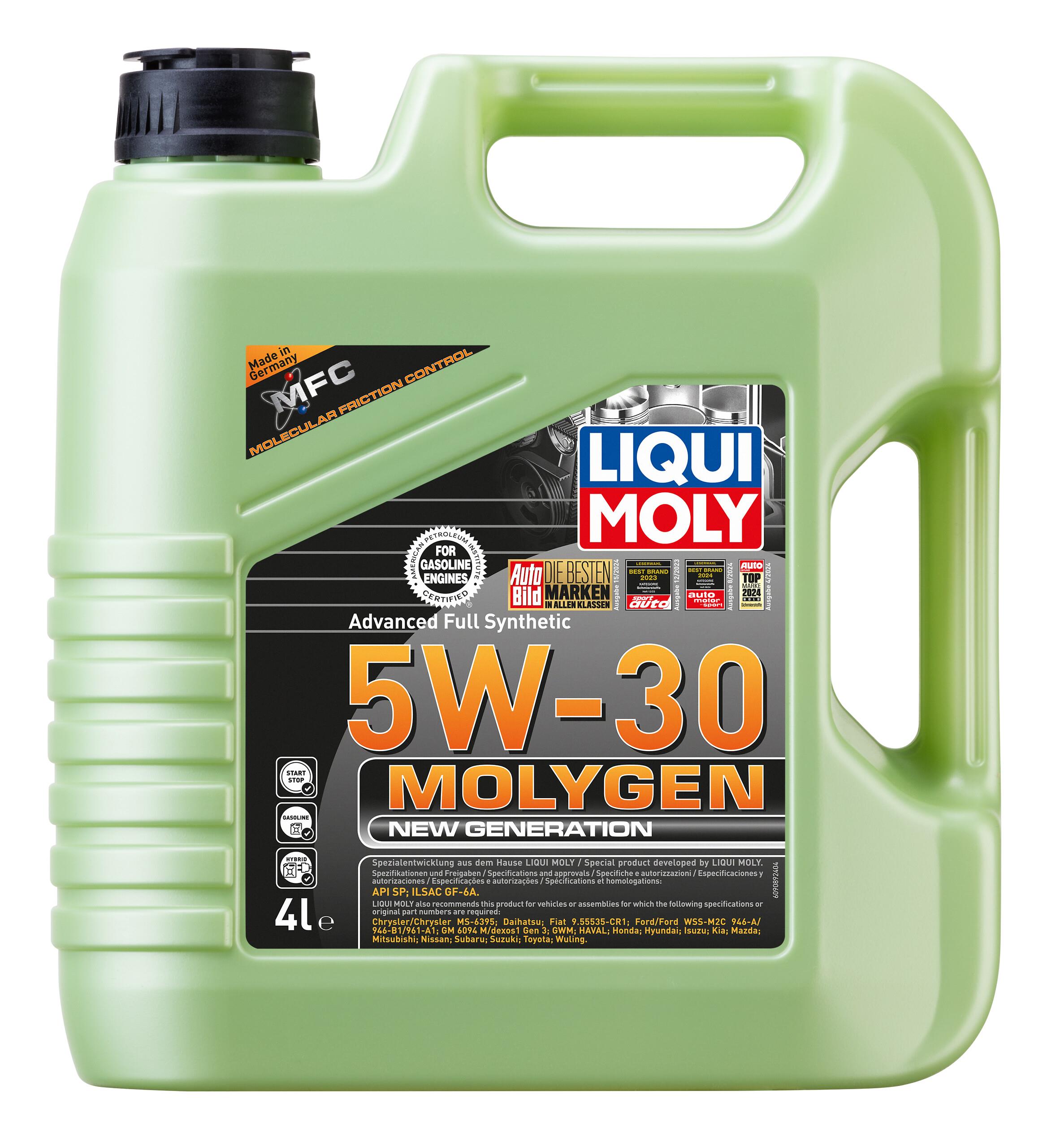 MOLYGEN NEW GENERATION 5W30 4L