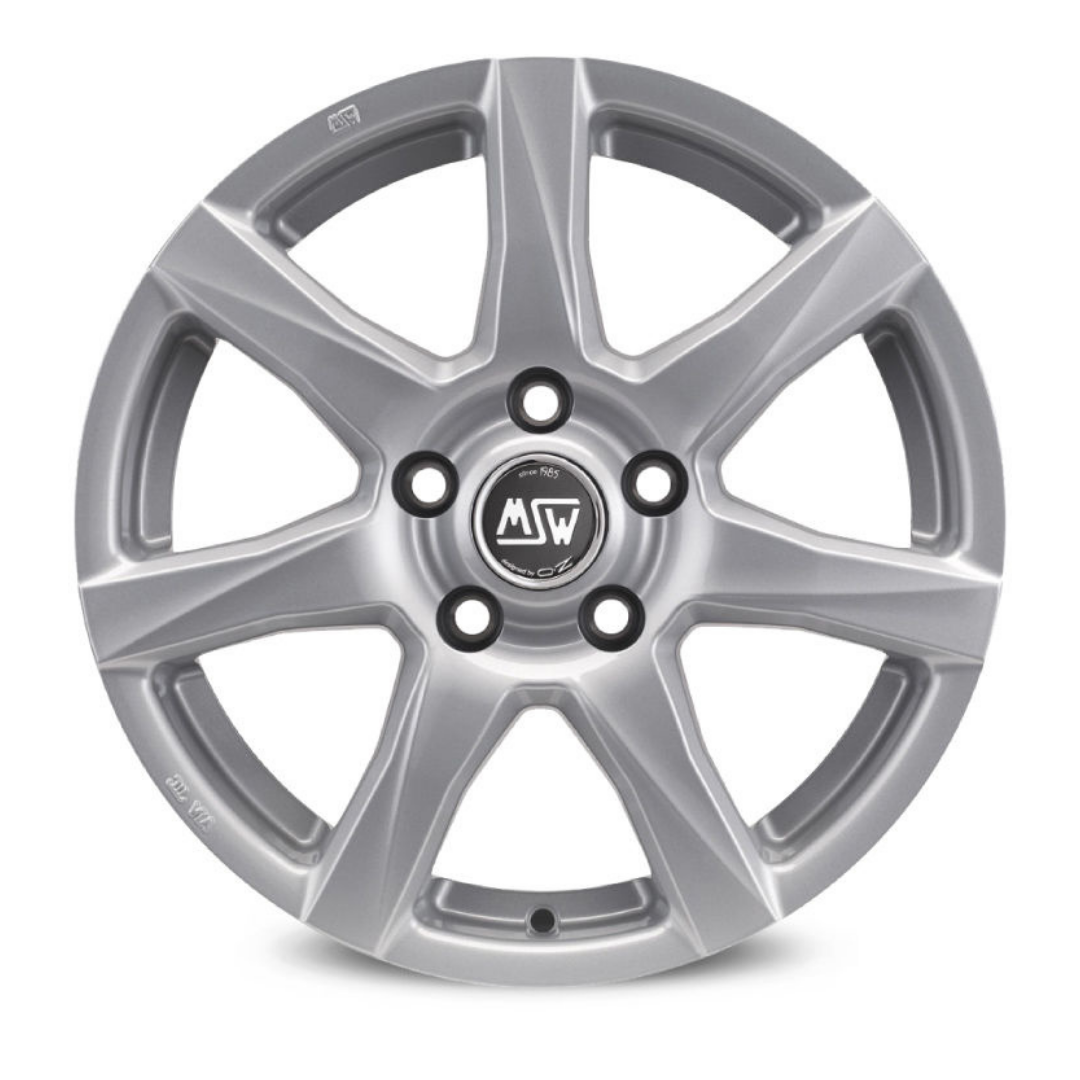 MSW 77 5X112 8X18 ET 40 CB 66,6 FULL SILVER
