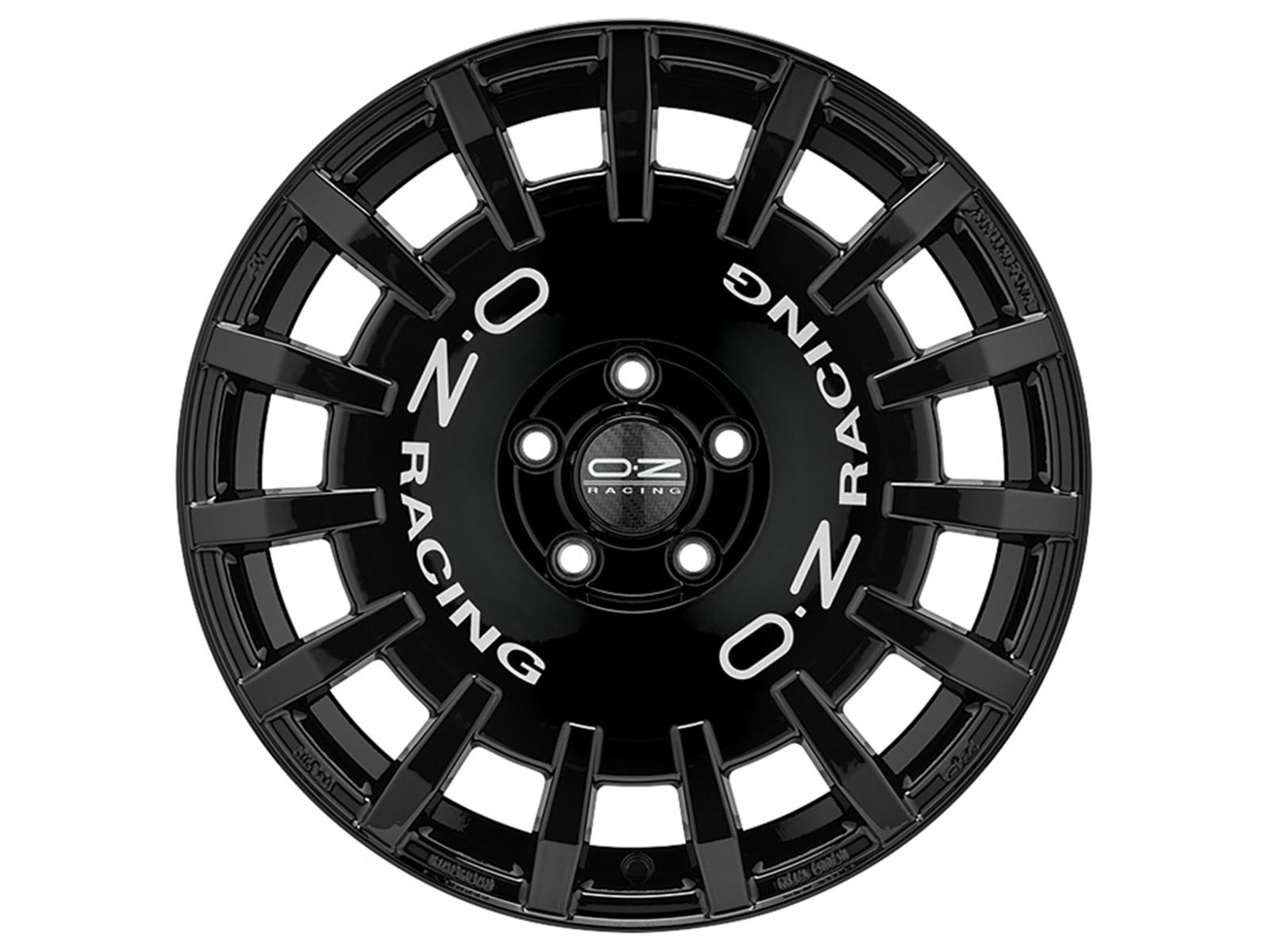 RALLY RACING 8X18 ET 45 5X112 GLOSS BLACK