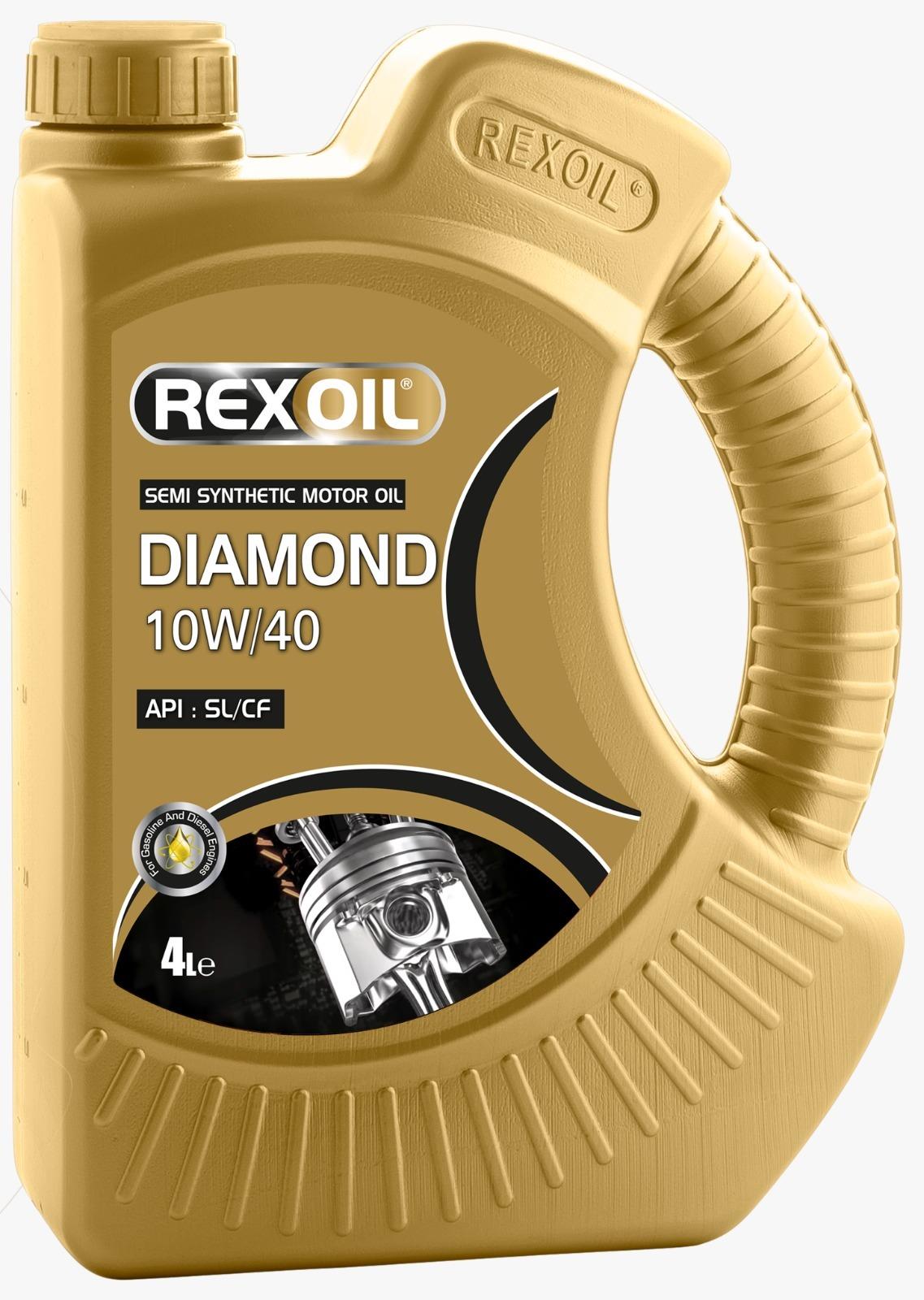 REXOIL DIAMOND 10W-40 SL/CF 4 L