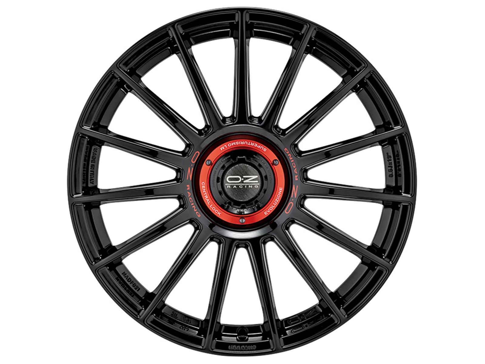 SUPERTURISMO EVO 8X18 5X112 ET:48 GLOSS BLACK