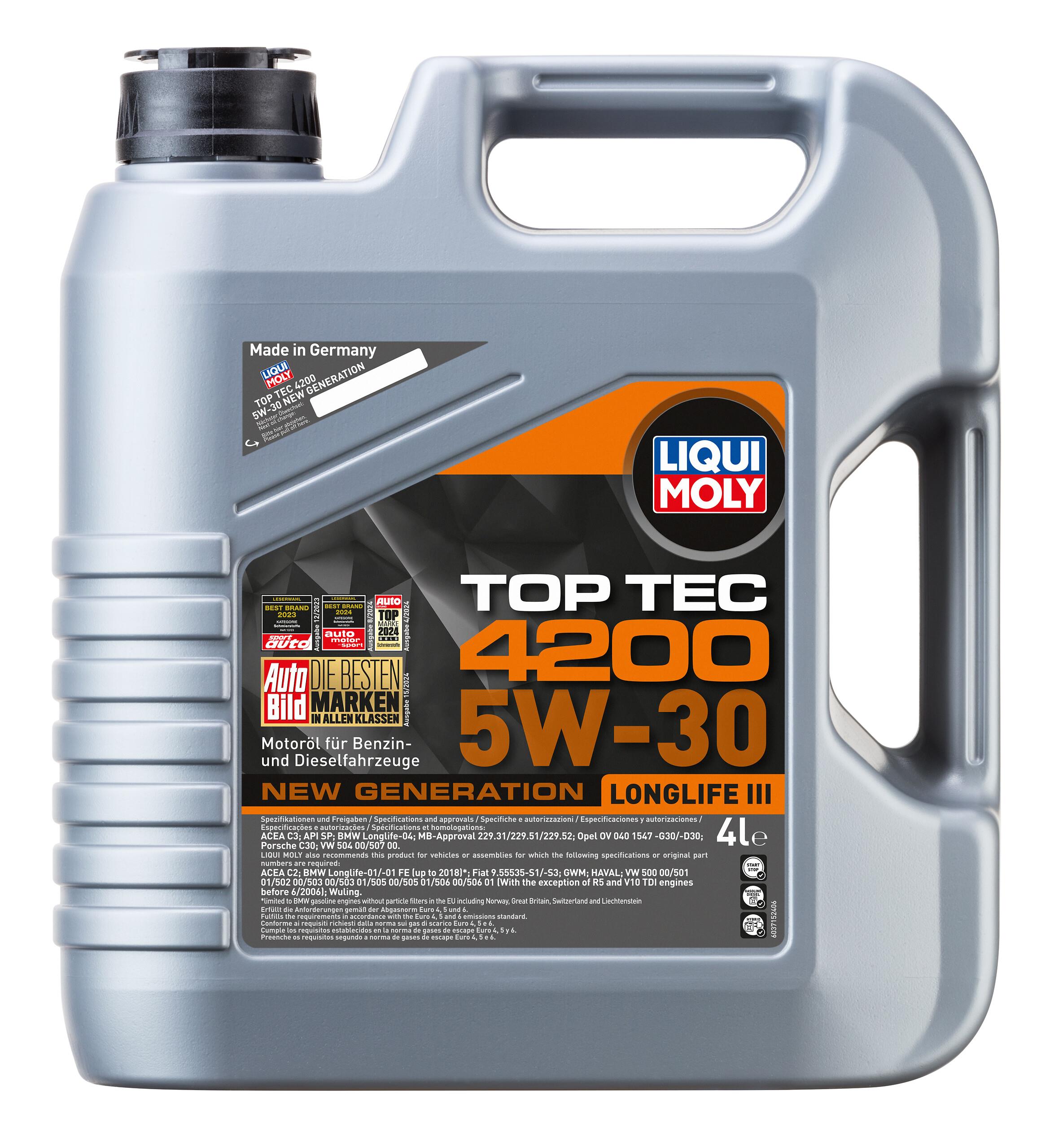TOP TEC 4200 5W-30 NEW GENERATION 4L