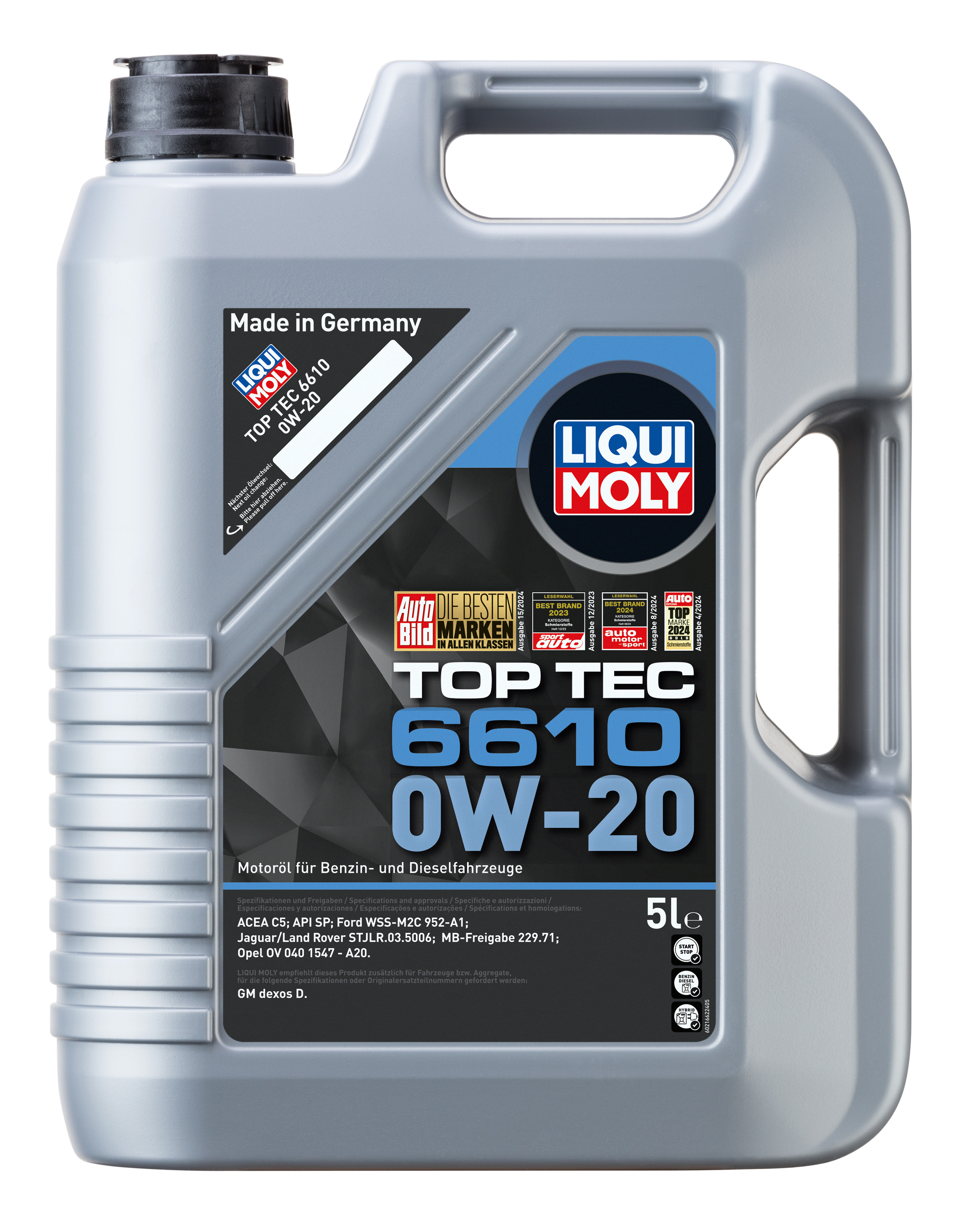 TOP TEC 6610 0W20 5 L