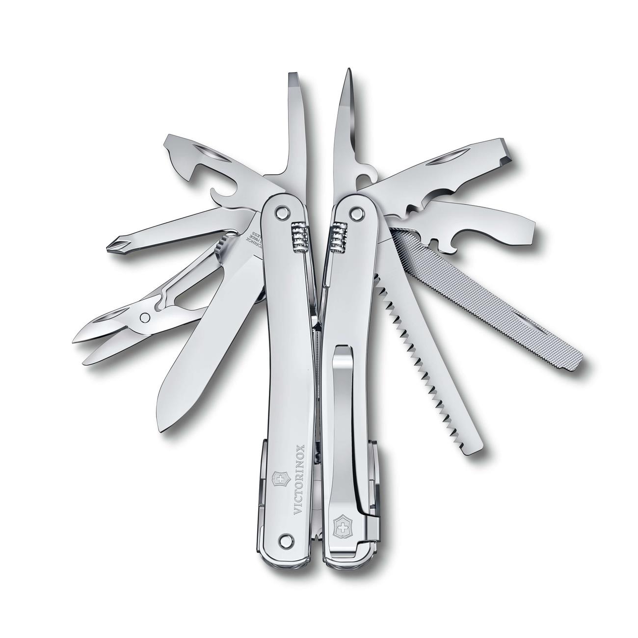 VICTORINOX 3.0224.MKB1 MX SPIRIT SWISSTOOL GÜMÜŞ